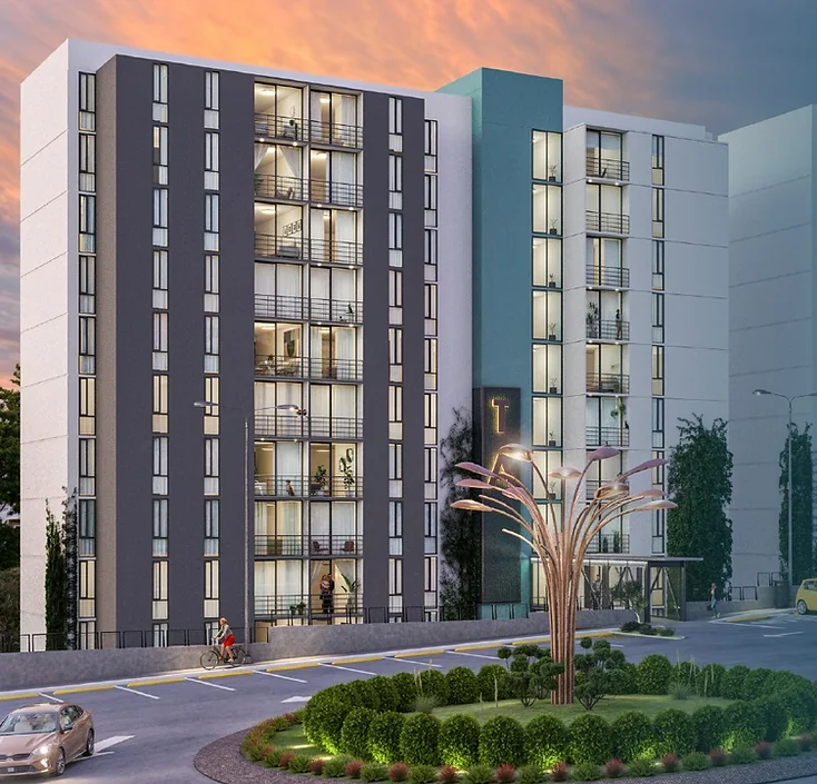 Vista exterior del proyecto Boulevard Sur