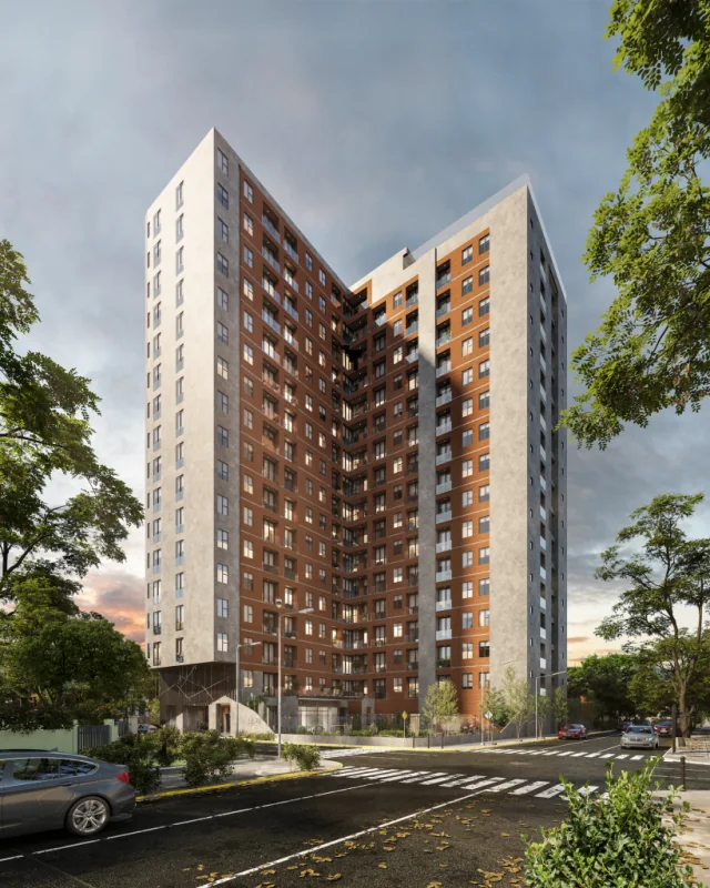 Vista exterior del proyecto Brunelo